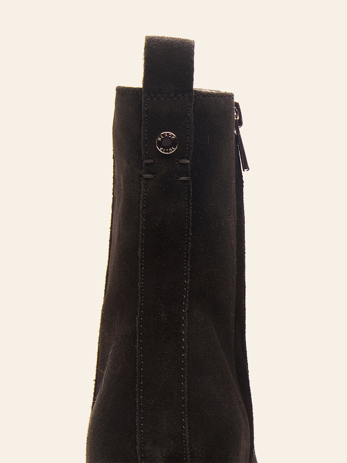 Iris Kitten Heel Ankle Boot - Black