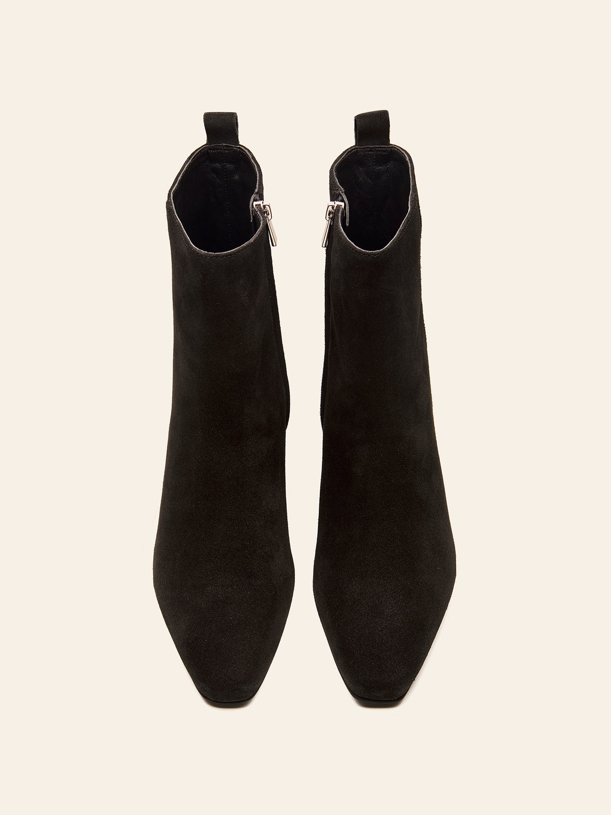 Iris Kitten Heel Ankle Boot - Black