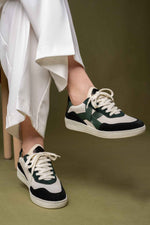 Cassava Classic Tennis Trainer - Forest Green