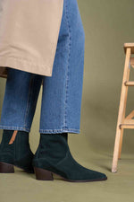 Zephyr Easy Western Boot - Forest Green