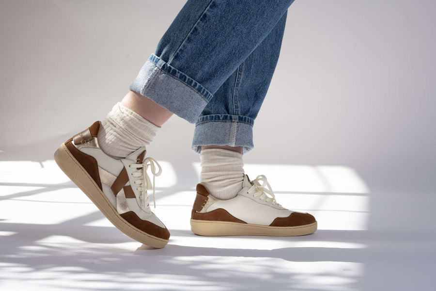 Cassava Classic Tennis Trainer - Sequoia-Gold
