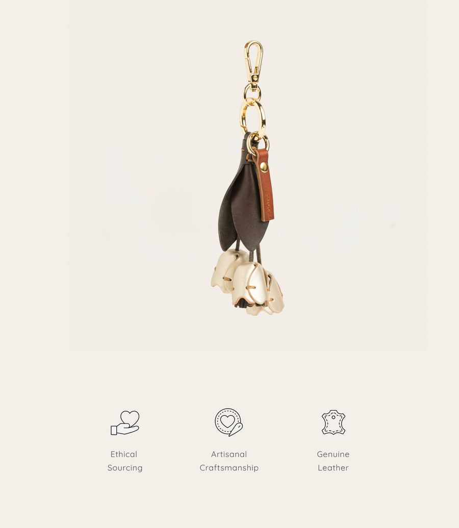 Hazel Keyring - Gold