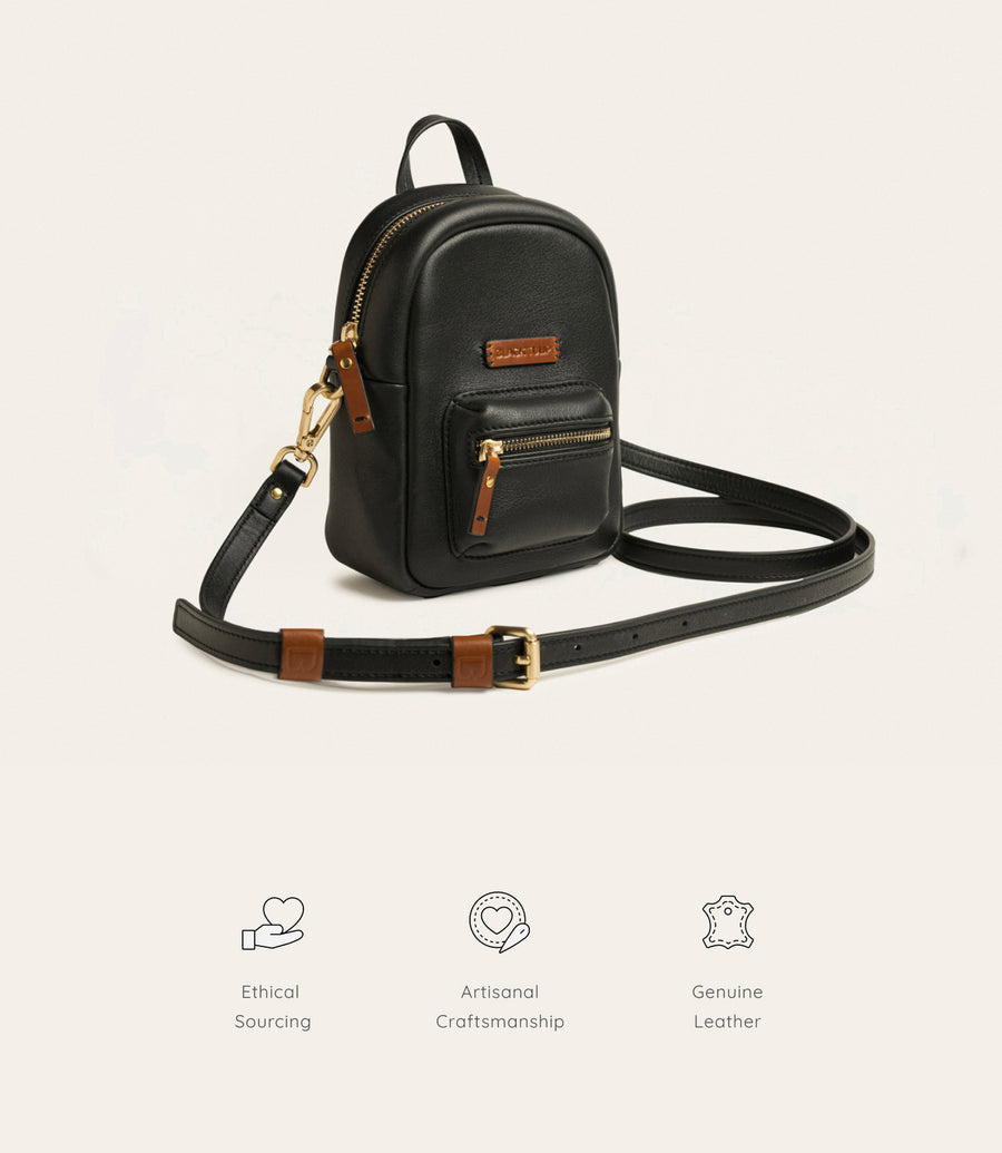 Sierra Mini Backpack - Black