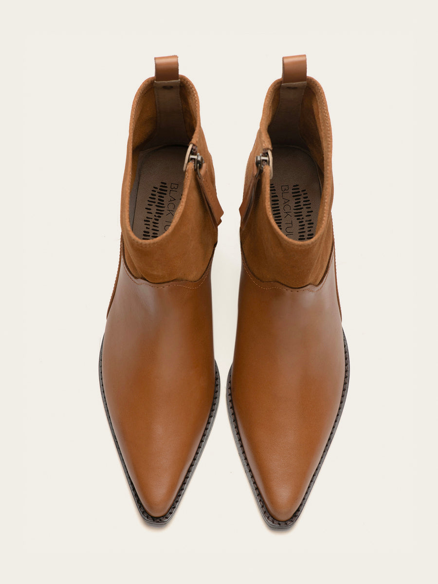 Zephyr Easy Western Boot - Tan