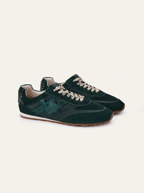 Willow All Day Trainers - Forest Green