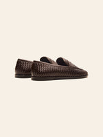 Clover Woven Loafer - Chocolate
