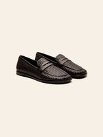 Clover Woven Loafer - Black