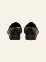 Clover Woven Loafer - Black