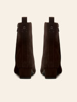 Iris Kitten Heel Ankle Boot - Chocolate
