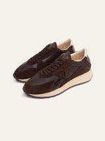 Arbi Sleek Sneaker - Chocolate