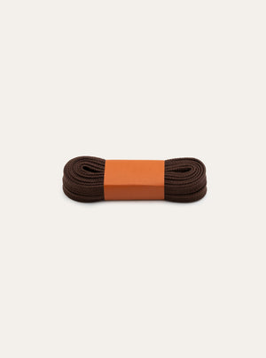 Flat Woven Laces 120cm - Cocoa