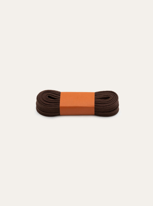 Flat Woven Laces 120cm - Cocoa