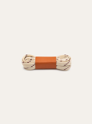 Flat Woven Laces 130cm - Beige