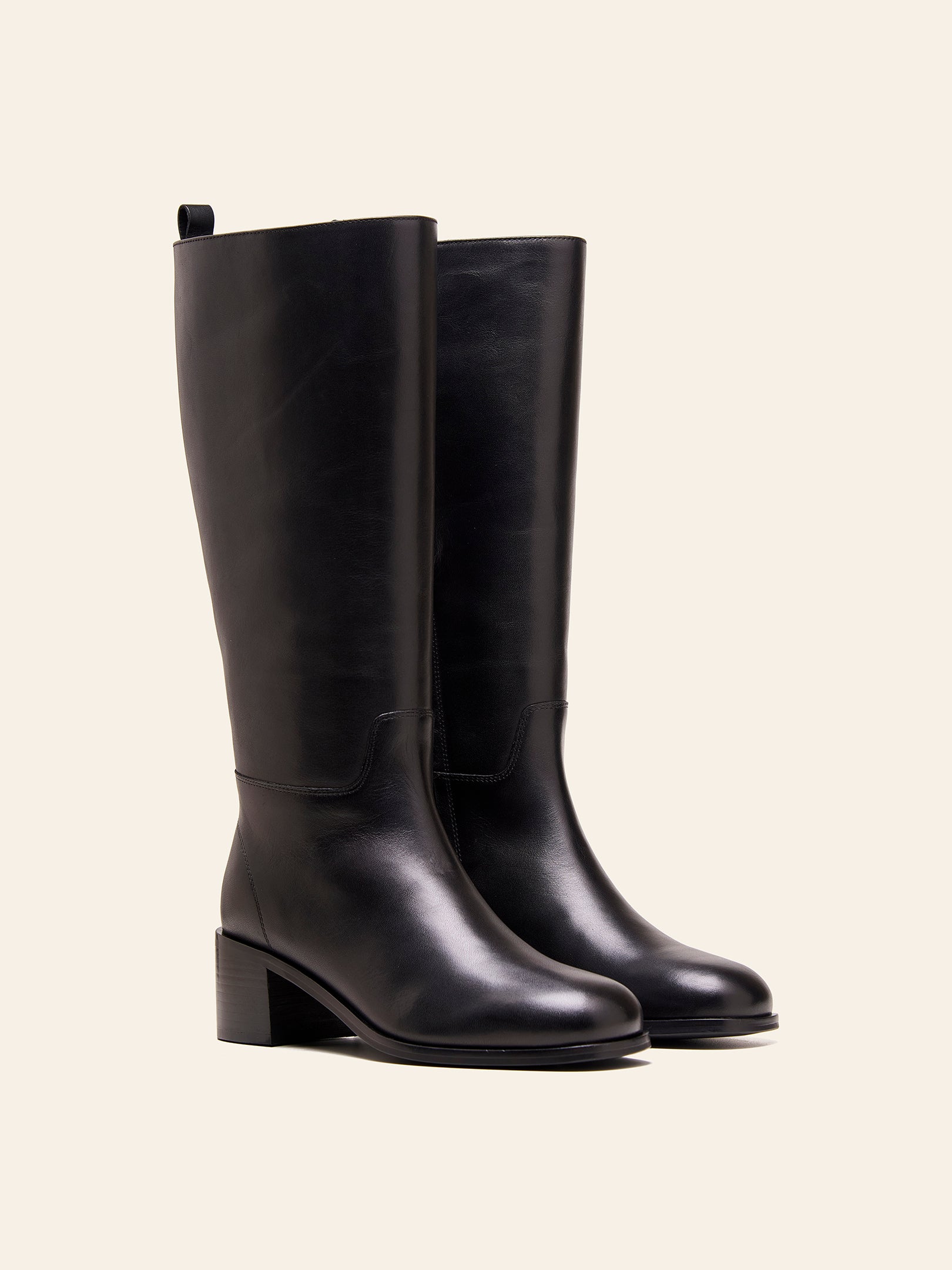 Maple Knee Boot - Black