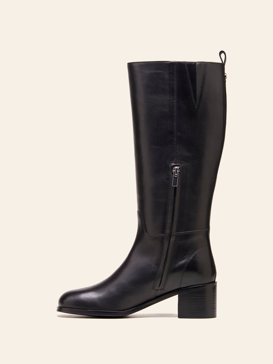 Maple Knee Boot - Black