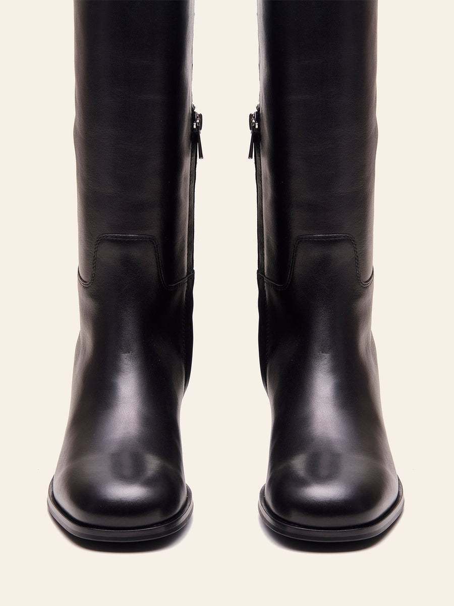 Maple Knee Boot - Black