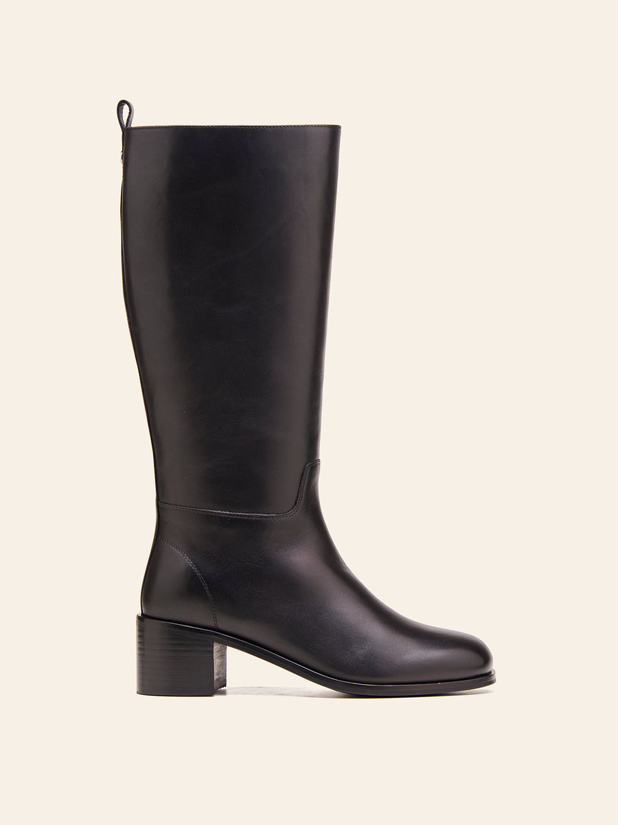 Maple Knee Boot - Black