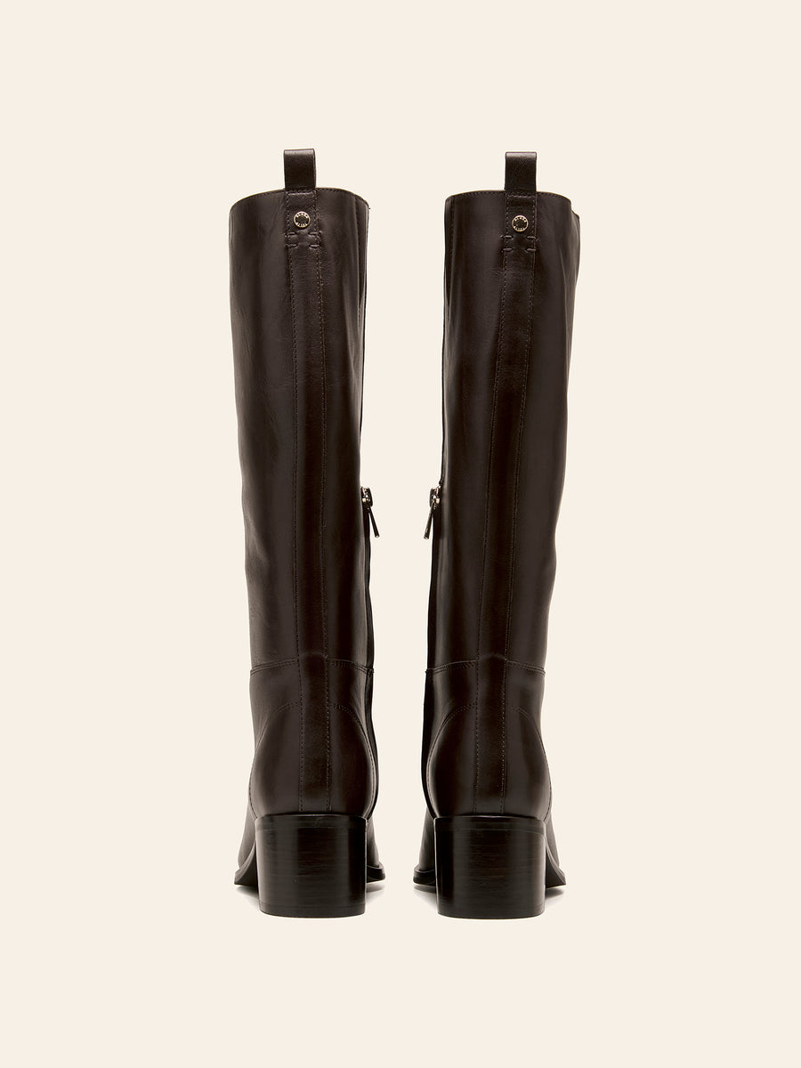 Maple Knee Boot - Chocolate