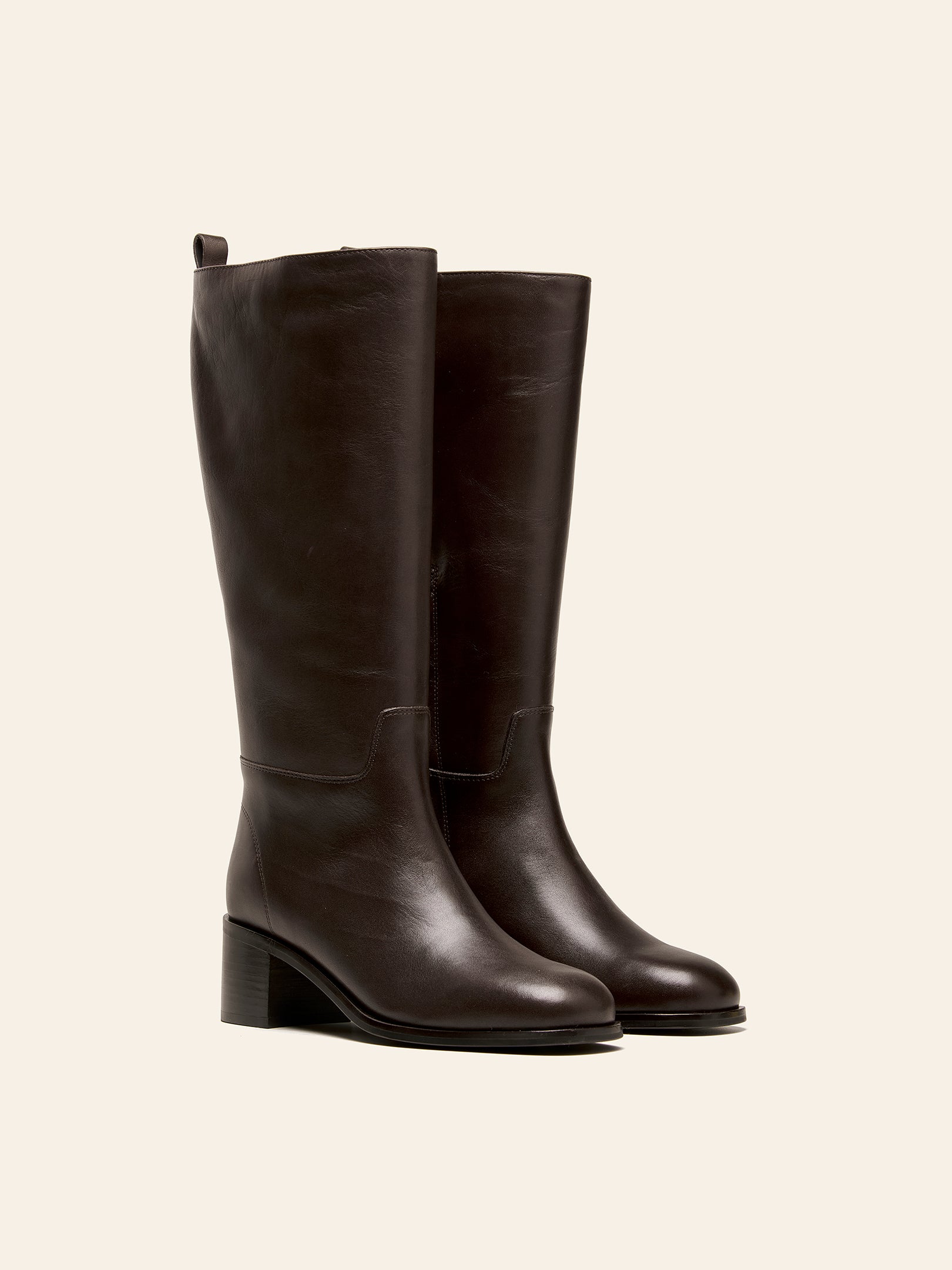 Maple Knee Boot - Chocolate
