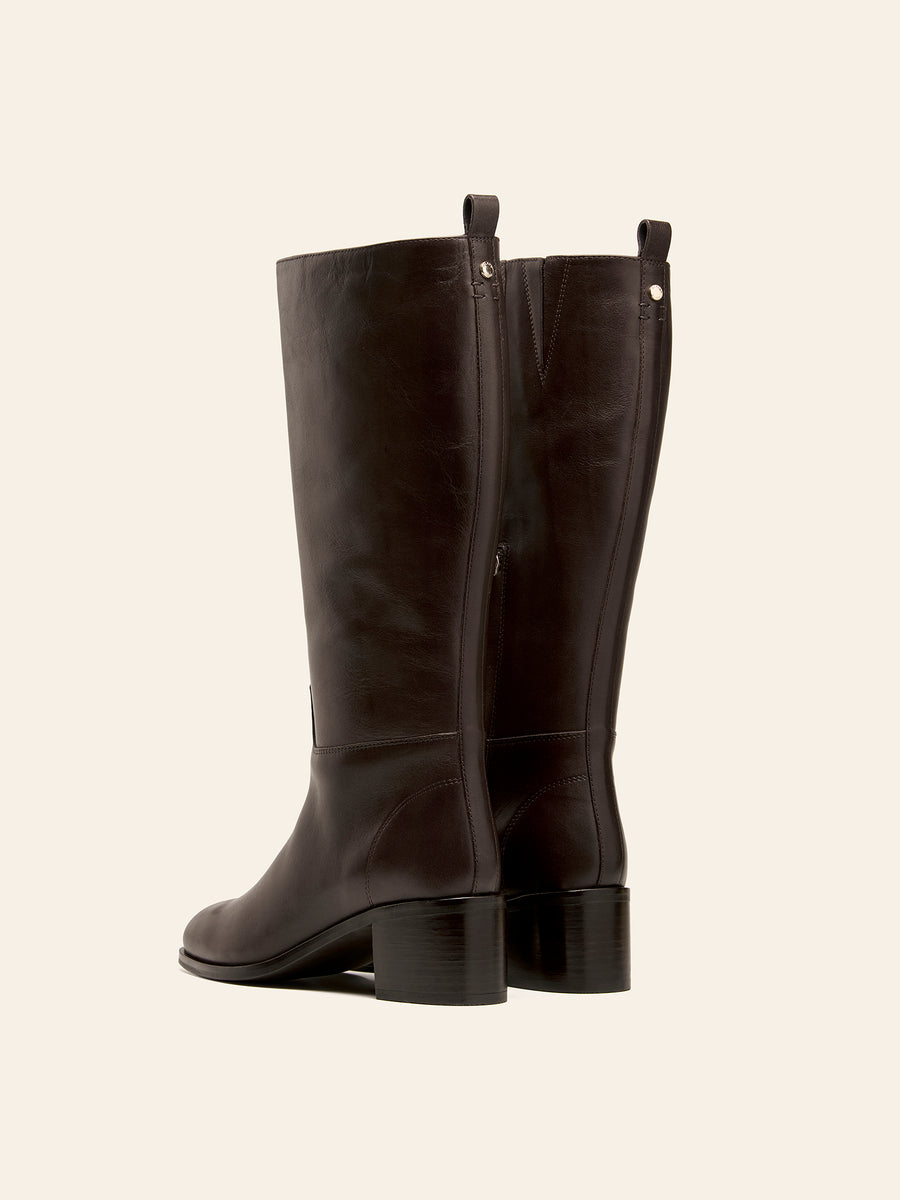 Maple Knee Boot - Chocolate