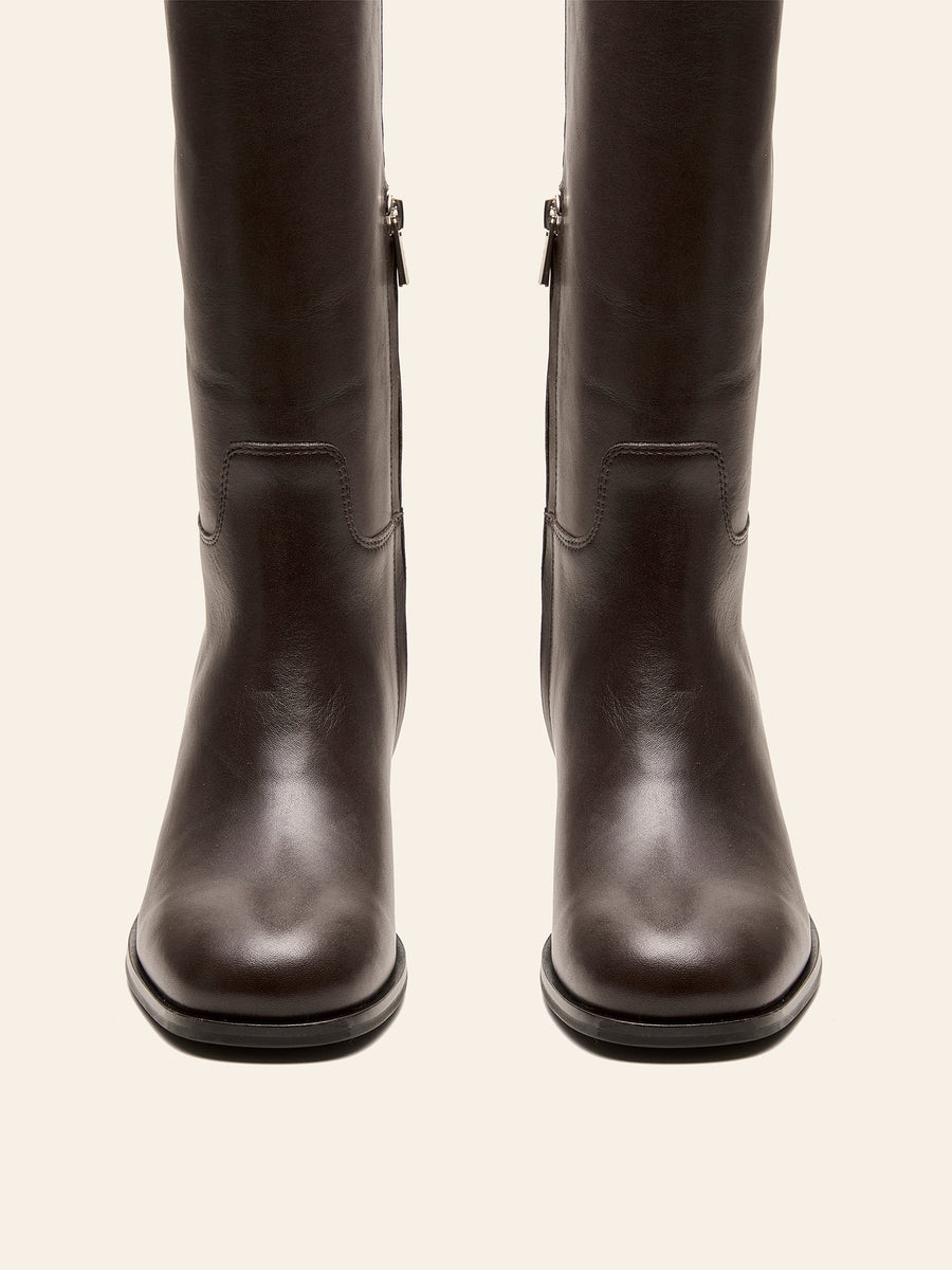 Maple Knee Boot - Chocolate