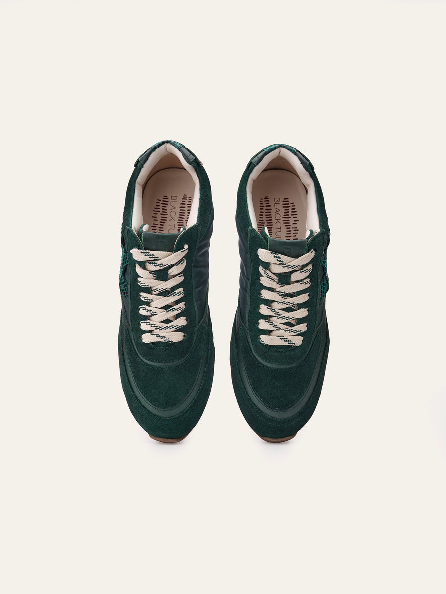 Willow All Day Trainers - Forest Green