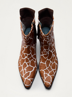 Etesian Western Boot - Giraffe