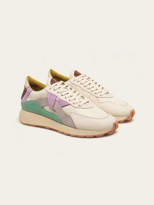 Arbi Sleek Sneaker - Fleur Orchid