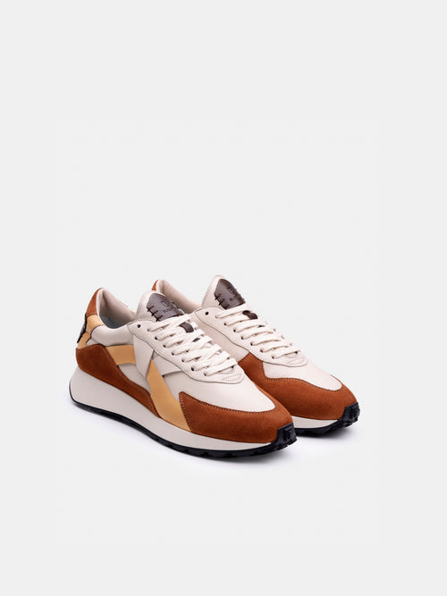 Arbi Sleek Sneaker - Milk Cinnamon