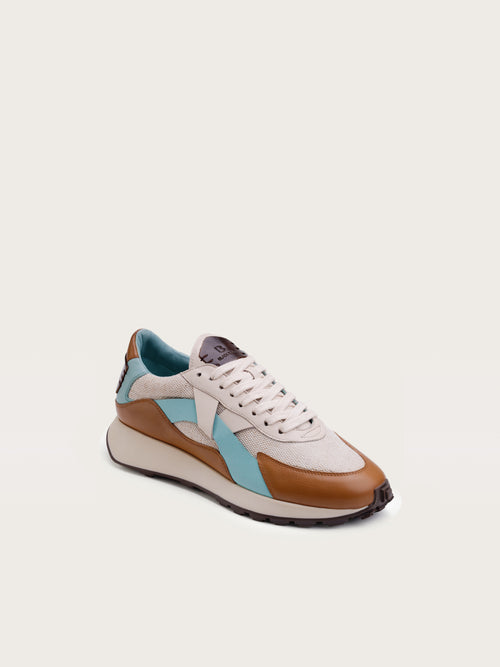 Arbi Sleek Sneaker - Natural Tan