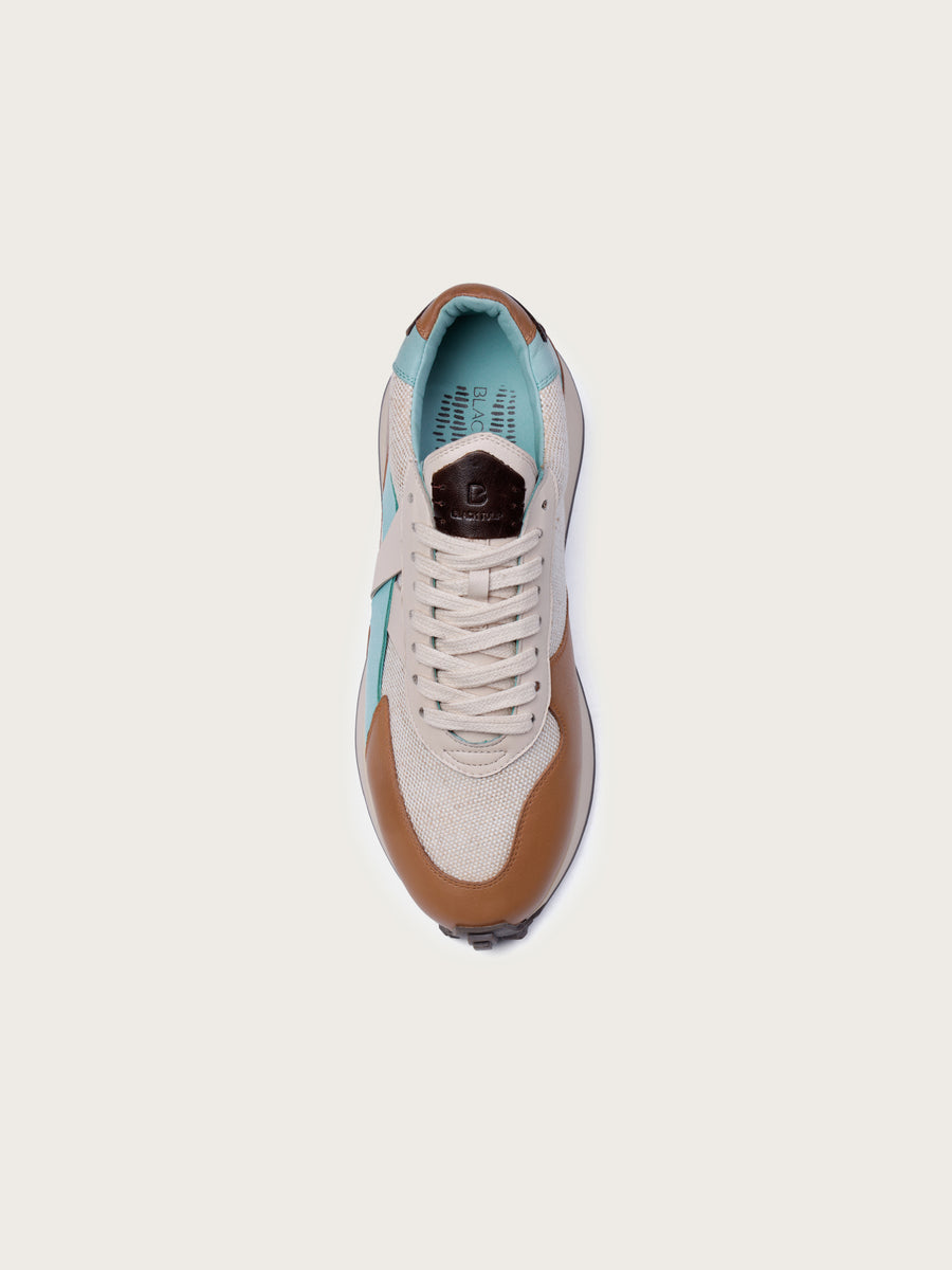 Arbi Sleek Sneaker - Natural Tan