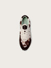 Arbi Sleek Sneaker - Splatter Cow Hair