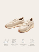 Arbi Sleek Sneaker - Vintage white