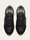 Arbi Sleek Sneaker - Black Leather