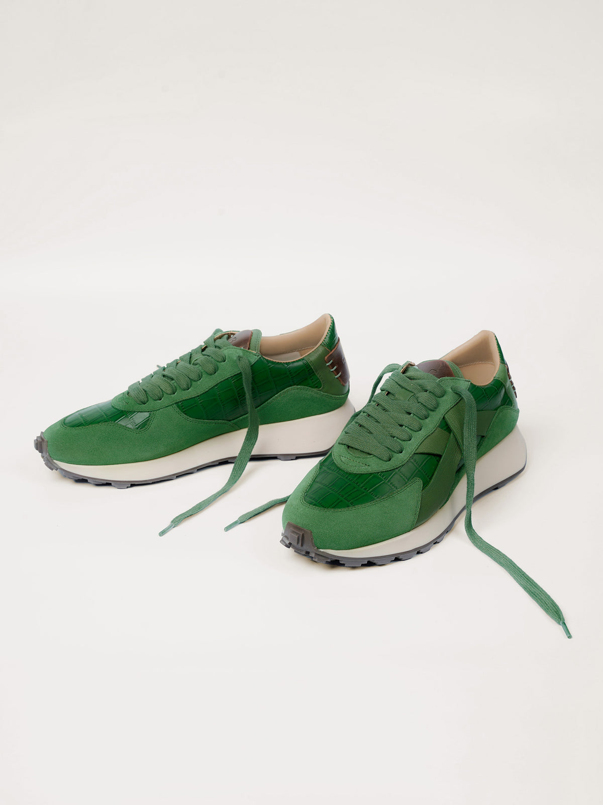 Arbi Sleek Sneaker - Botanical Green