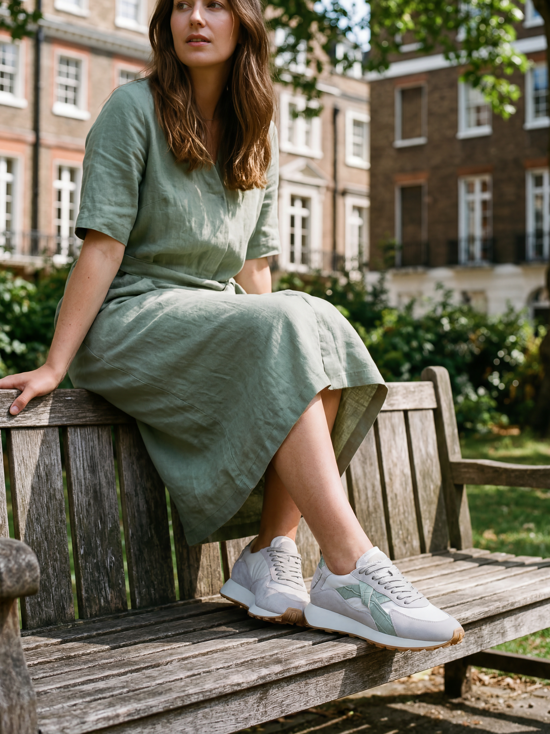 Arbi Sleek Sneaker - Light Grey