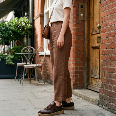 Cassava Classic Tennis Trainer - Chocolate