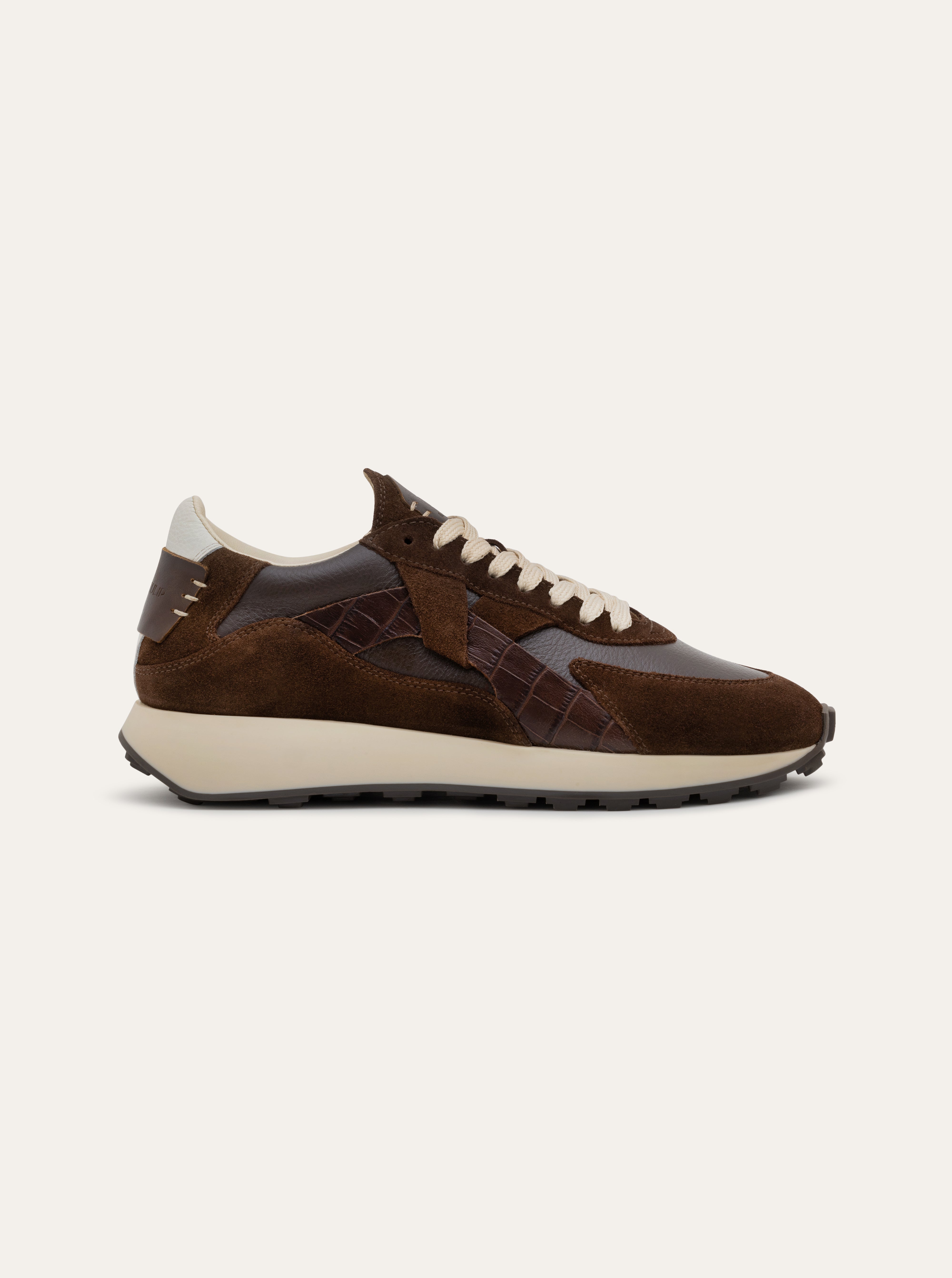 Arbi Sleek Sneaker - Chocolate