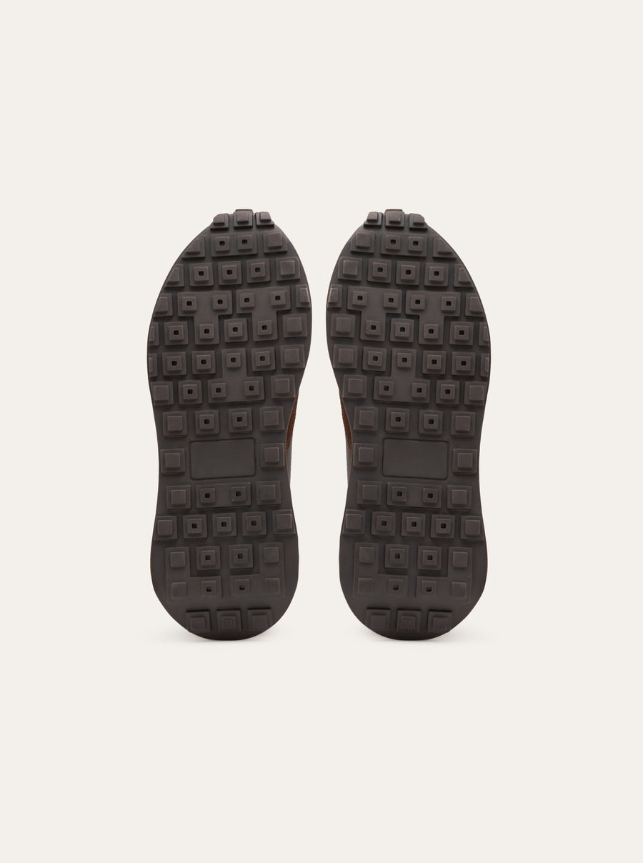 Arbi Sleek Sneaker - Chocolate