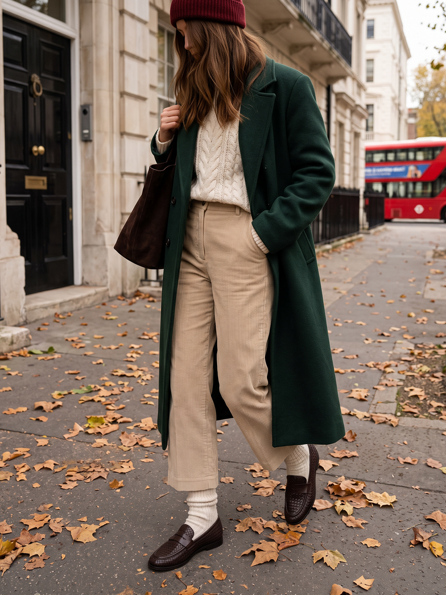 Clover Woven Loafer - Chocolate