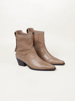 Etesian Western Boot - Stone Beige