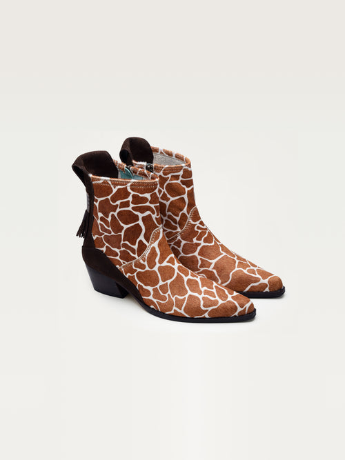 Etesian Western Boot - Giraffe