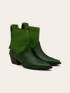 Etesian Western Boot - Botanical Green