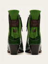 Etesian Western Boot - Botanical Green