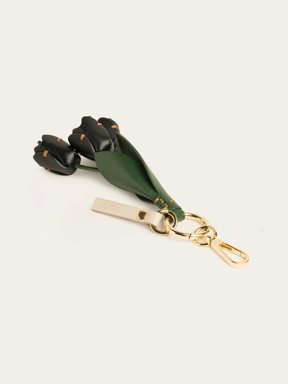 Hazel Keyring - Black