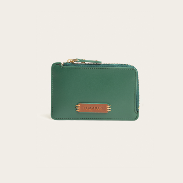 Cedar Card Holder - Forest Green – Black Tulip