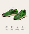 Arbi Sleek Sneaker - Botanical Green