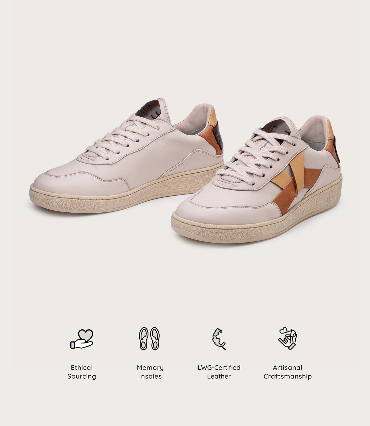 Cassava Classic Tennis Trainer - Milk Cinnamon