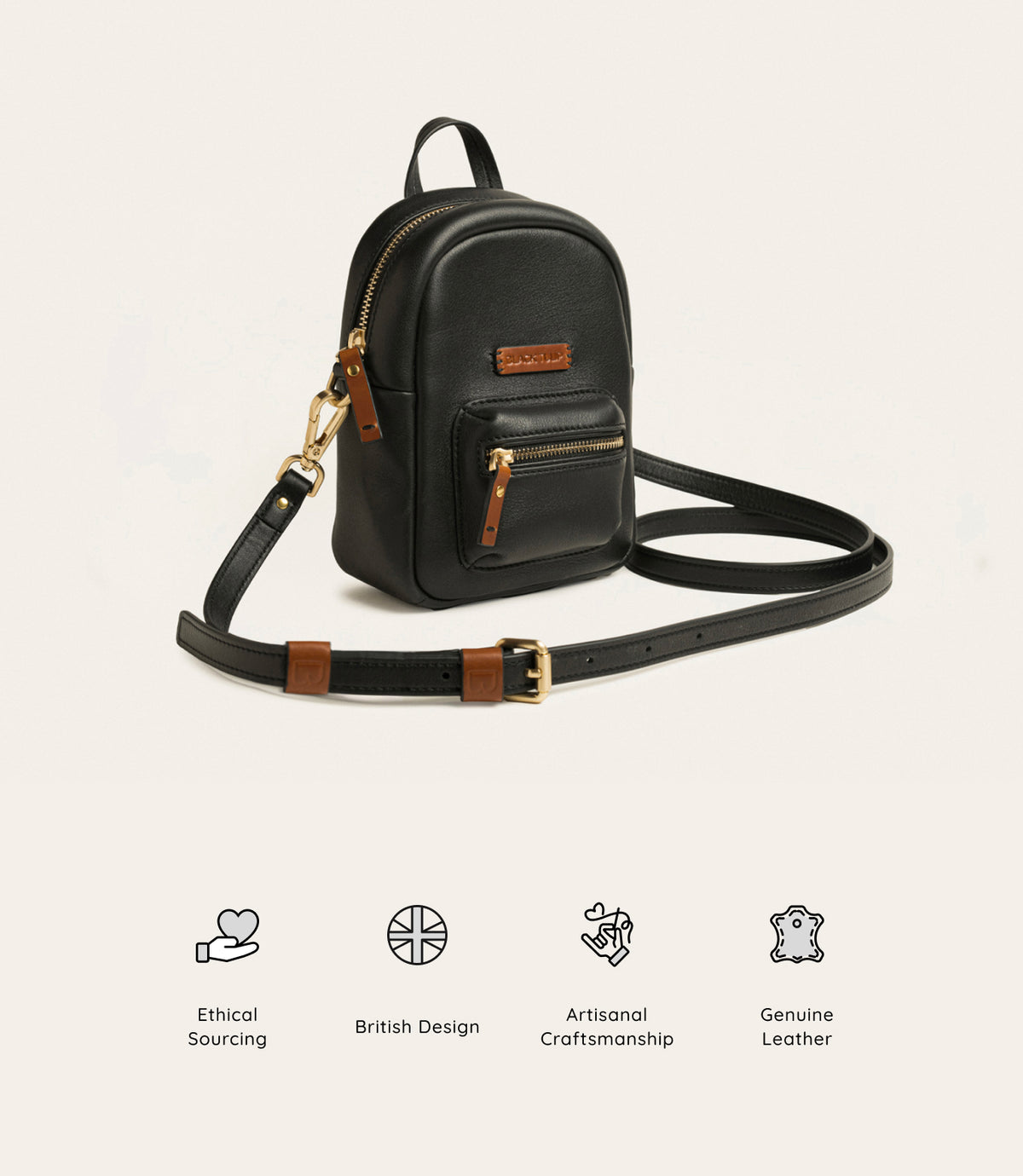 Sierra Mini Backpack - Black