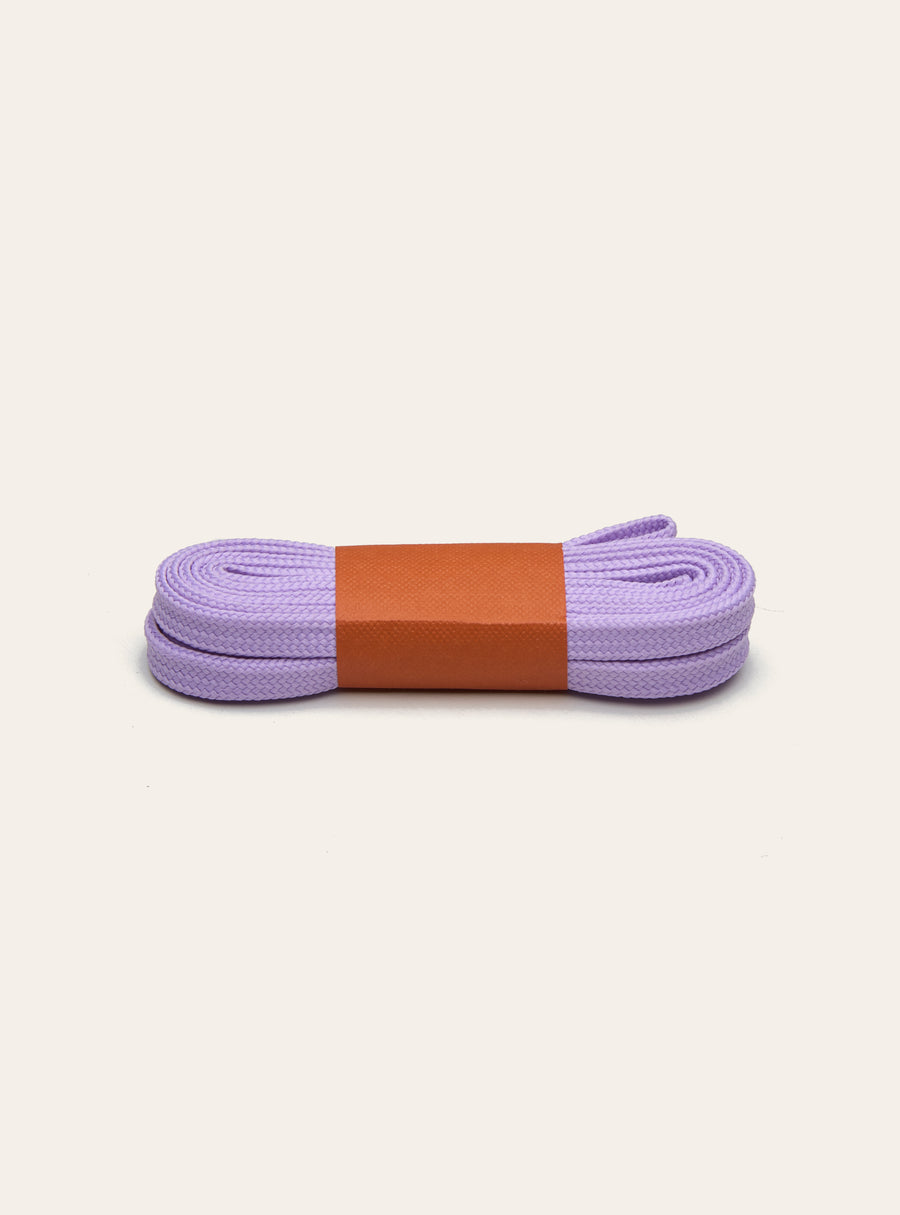 Flat Woven Laces 120cm - Lavender